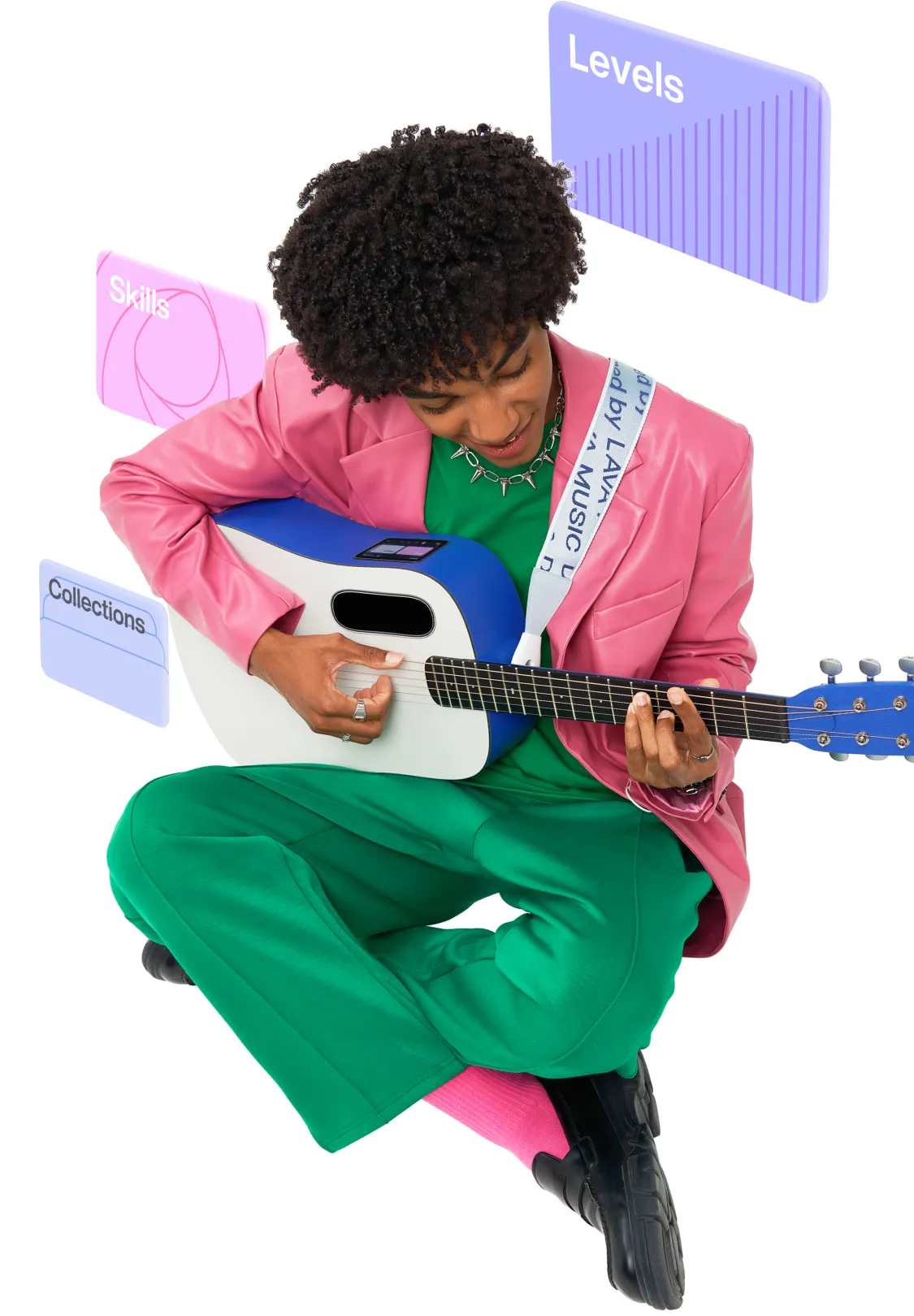 LAVA MUSIC - Smart Guitar | Lightweight & Interactive